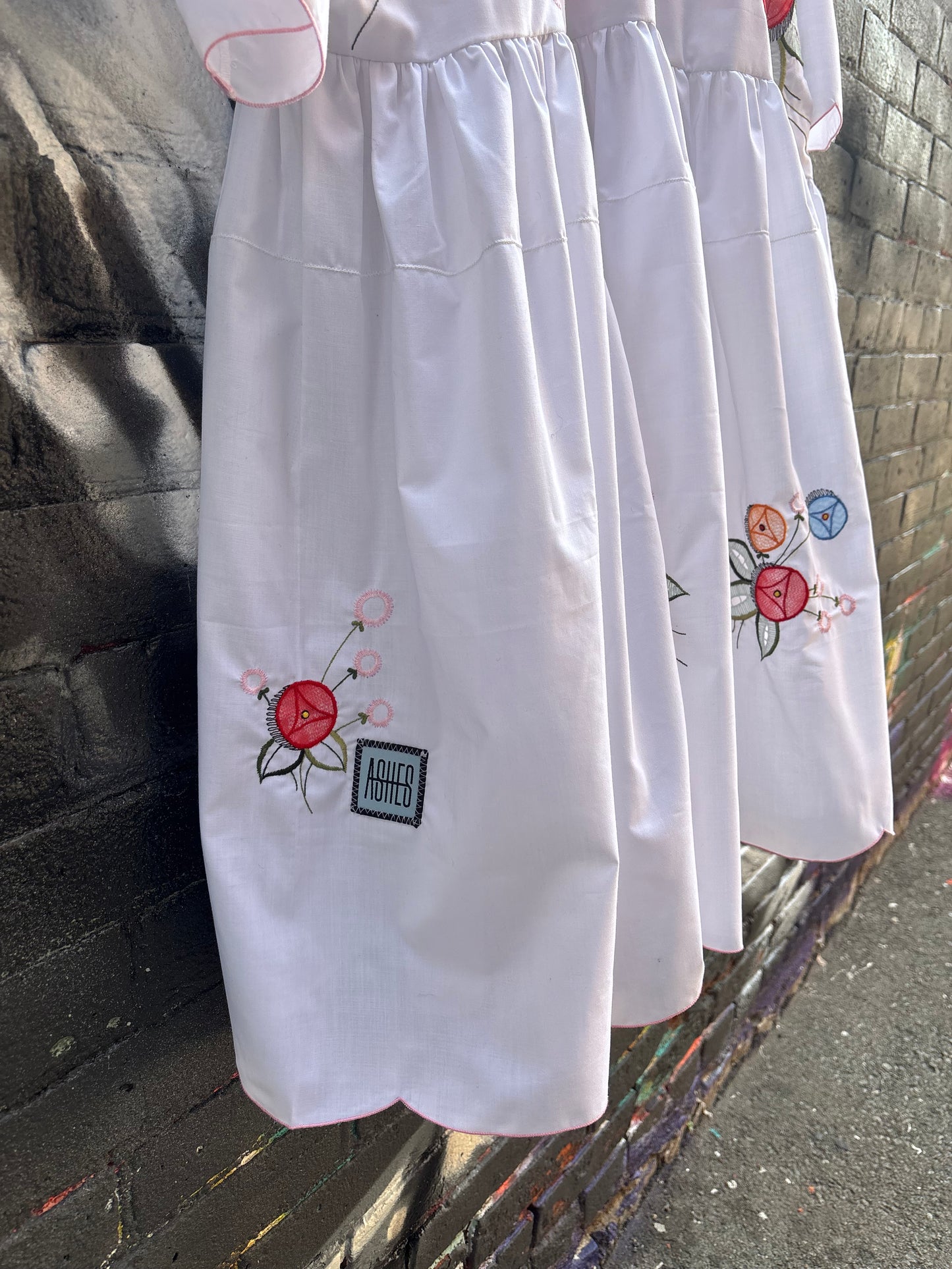 Summer Flowers , Cotton Over Dress