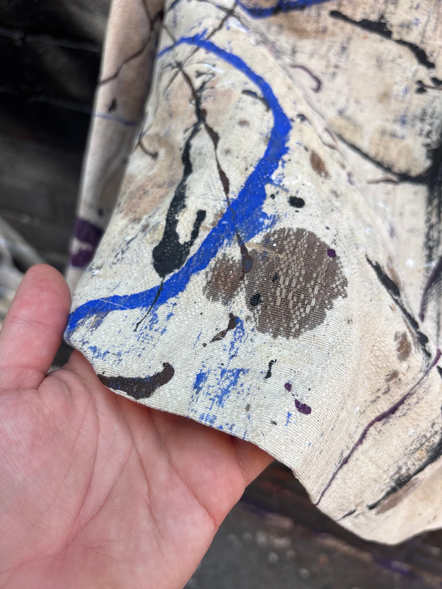 Blurple , Drop Cloth Jacket