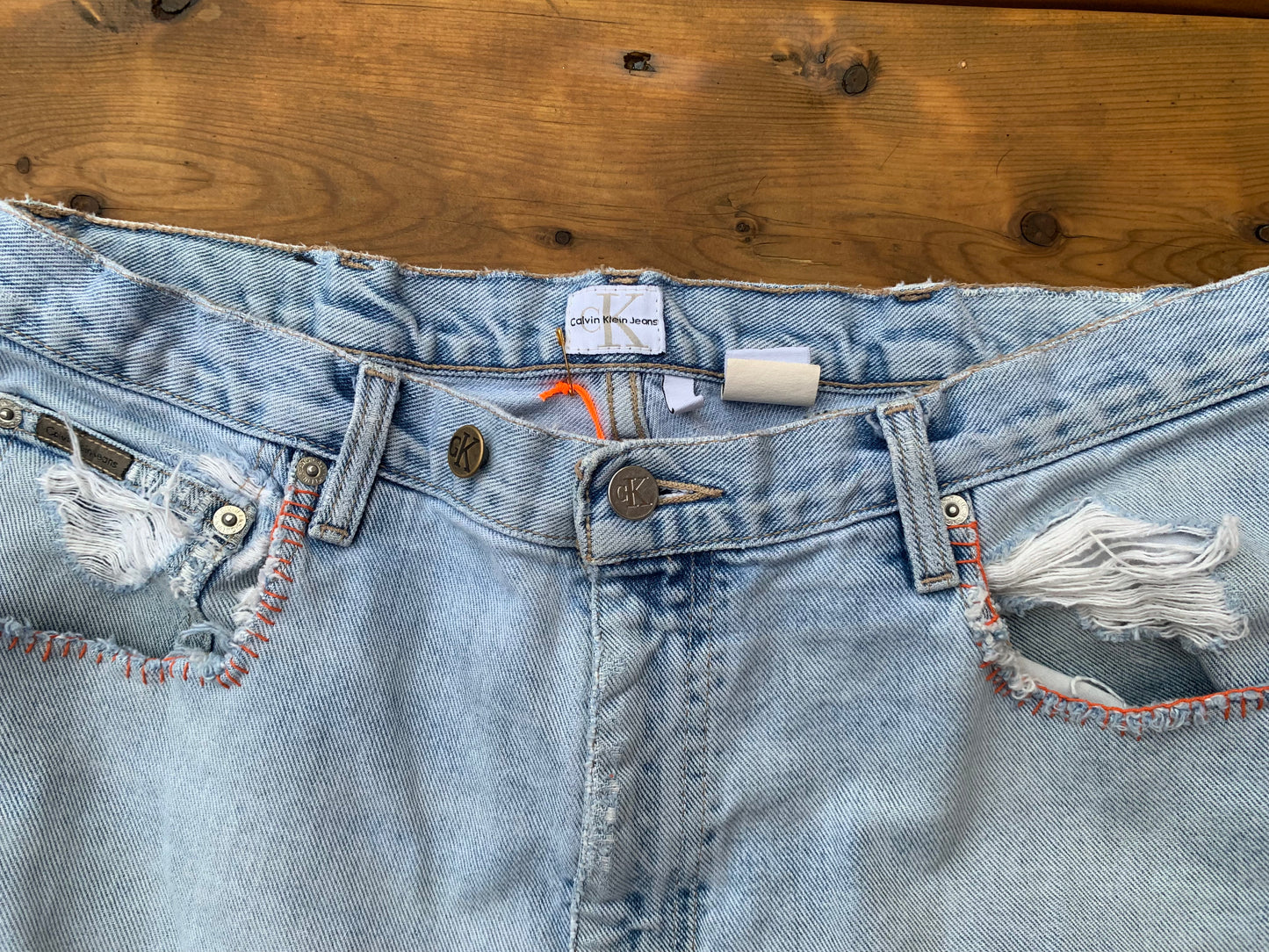MODIFIED CALVIN KLEIN JEANS - 34”-37”