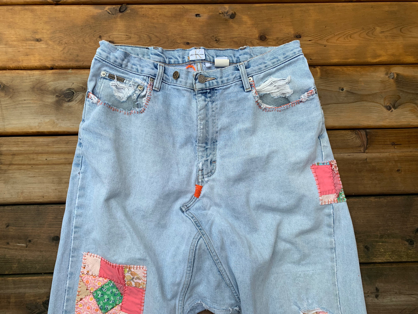 MODIFIED CALVIN KLEIN JEANS - 34”-37”