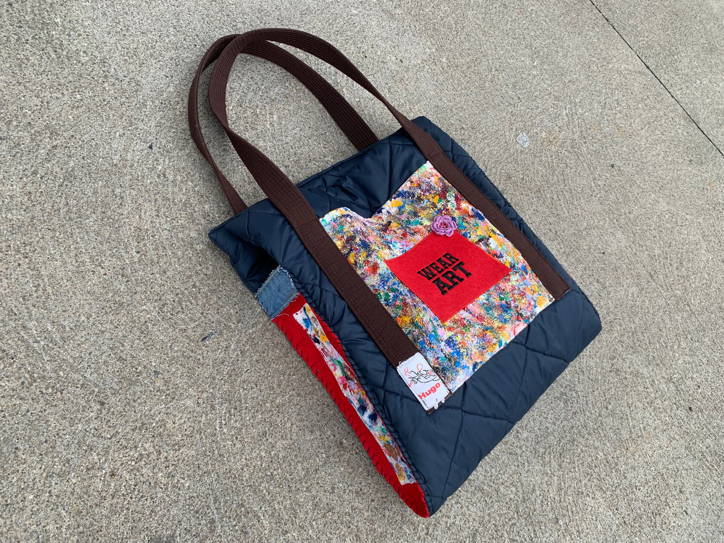 TOTE BAG PUFF HAULER - WEAR ART