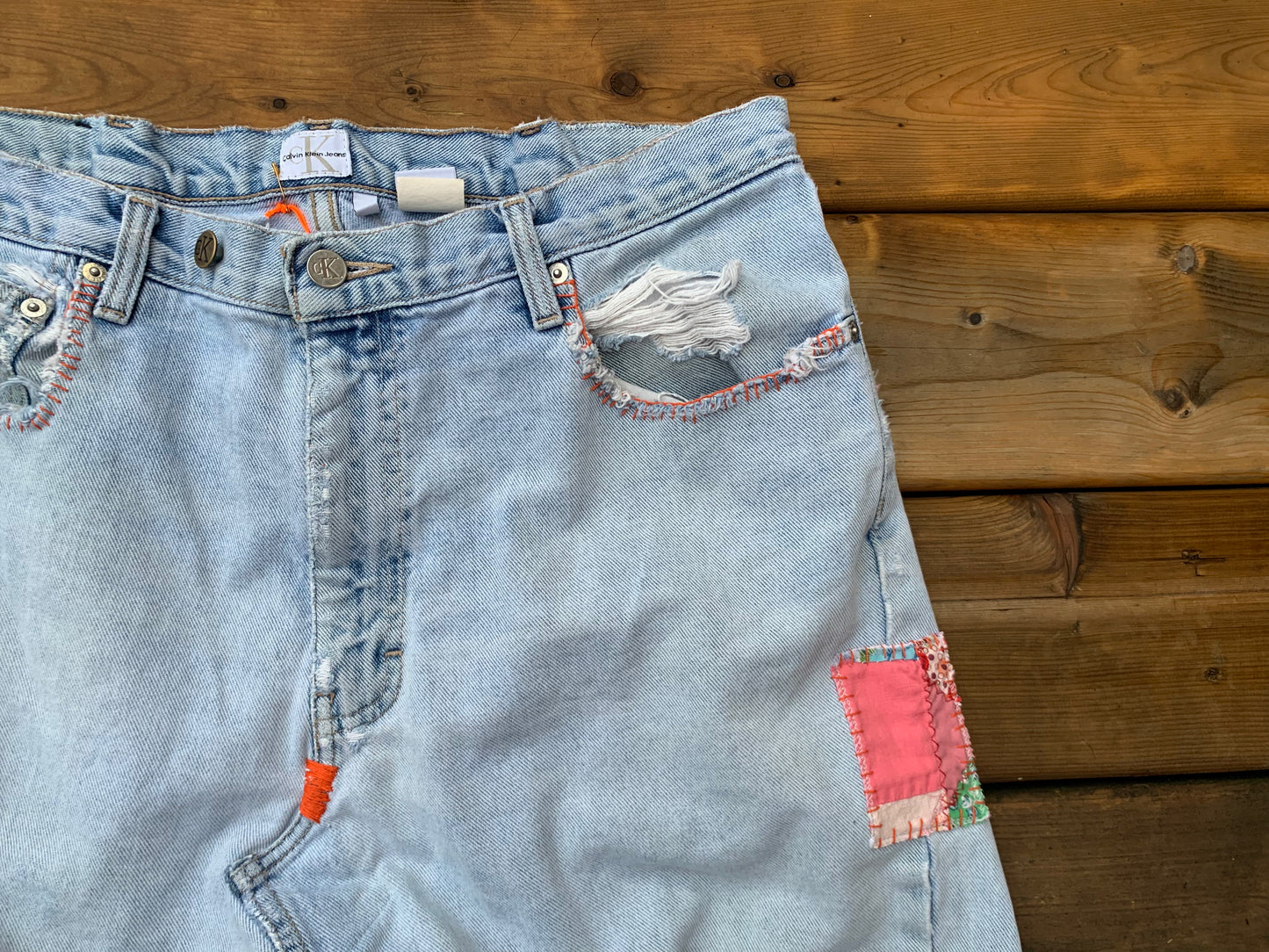 MODIFIED CALVIN KLEIN JEANS - 34”-37”