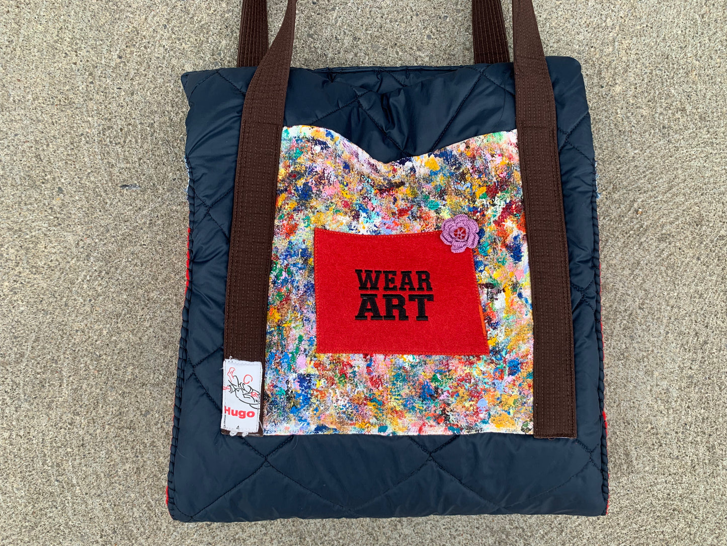 TOTE BAG PUFF HAULER - WEAR ART