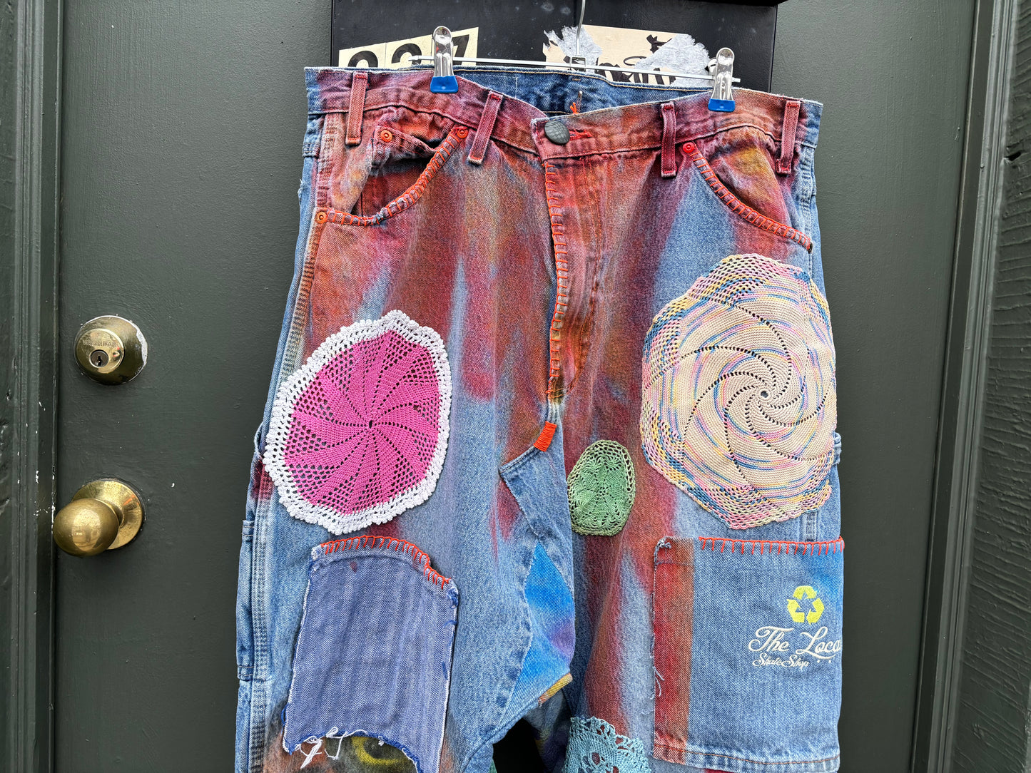 INNER THOUGHTS - drop crotch denim - 36”-39” WAIST