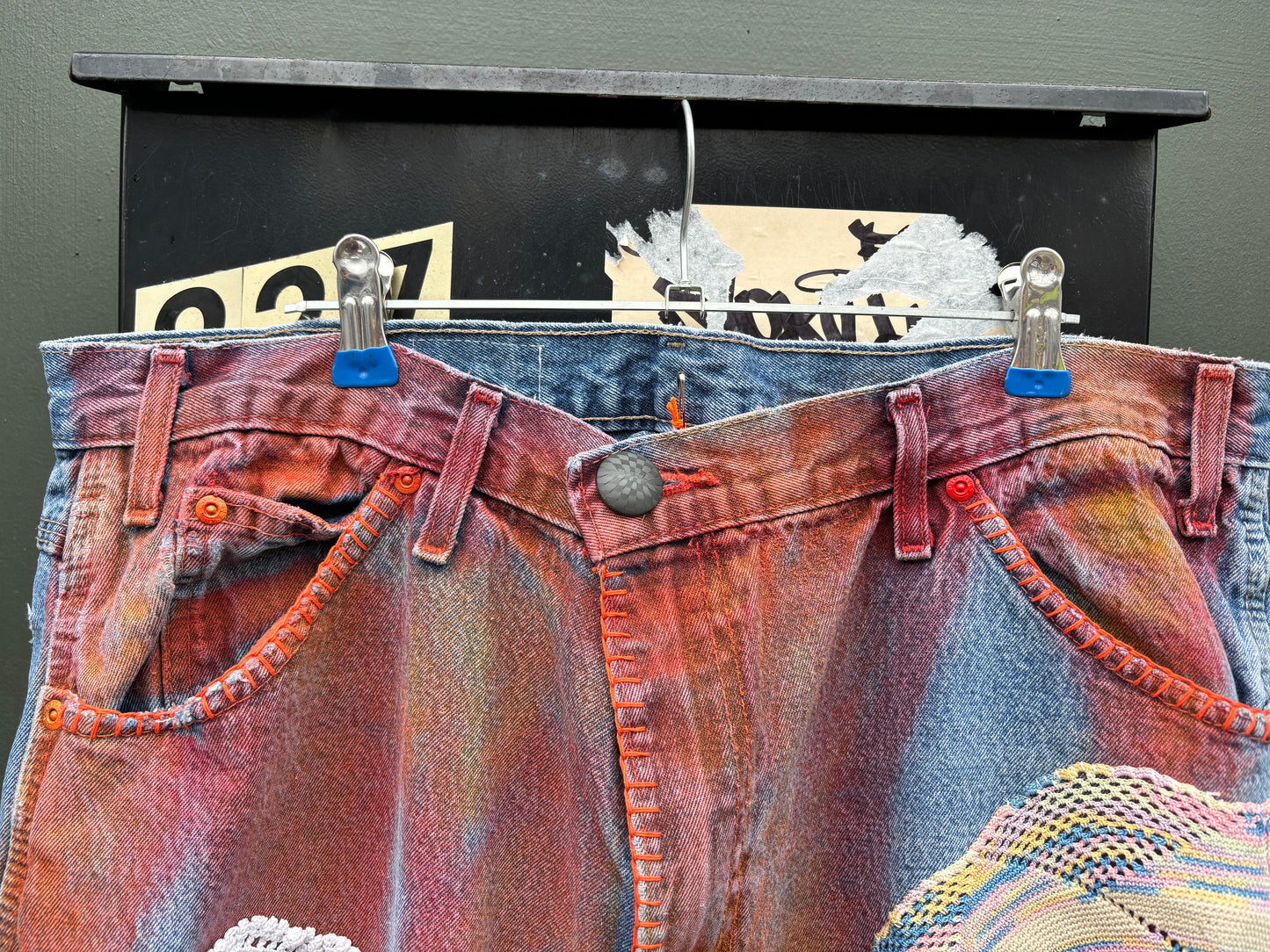INNER THOUGHTS - drop crotch denim - 36”-39” WAIST