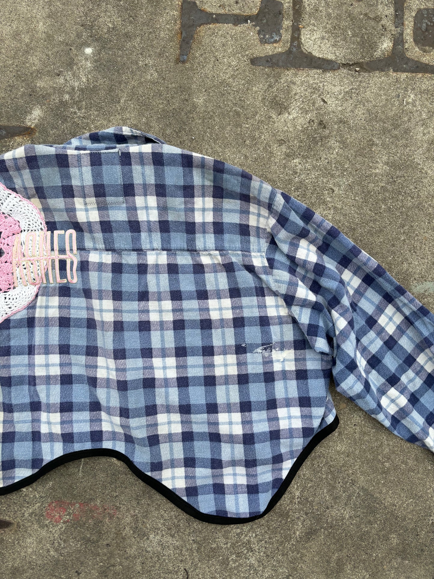 FLUID DOILY & QUILT SCRAP BUTTON UP