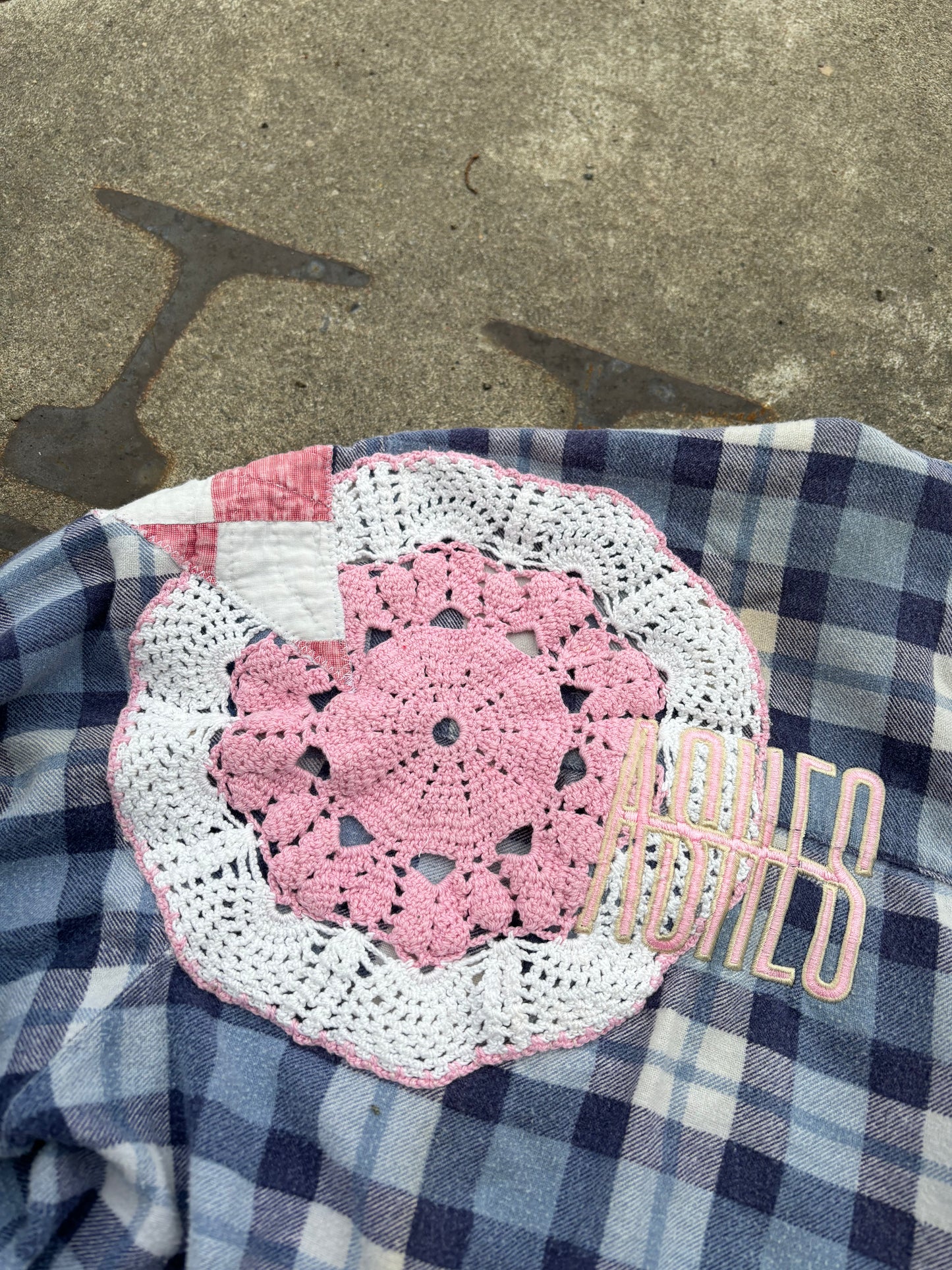 FLUID DOILY & QUILT SCRAP BUTTON UP