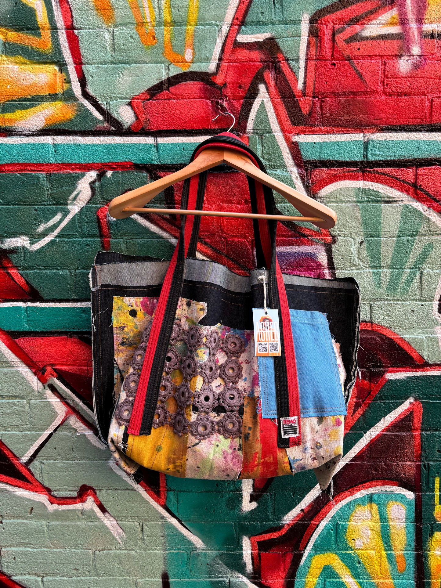 SUPER SIZE RAW DROP CLOTH BAG