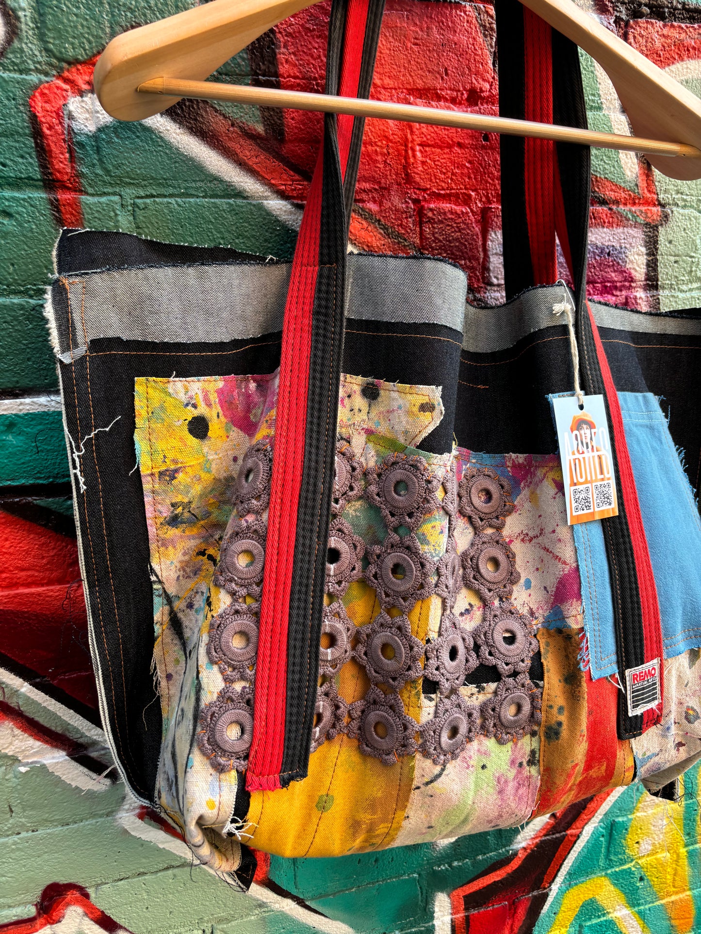 SUPER SIZE RAW DROP CLOTH BAG