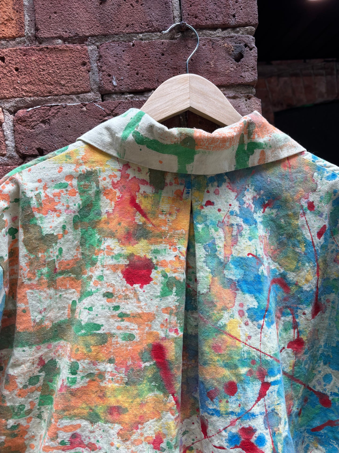 DROP CLOTH & DENIM JACKET