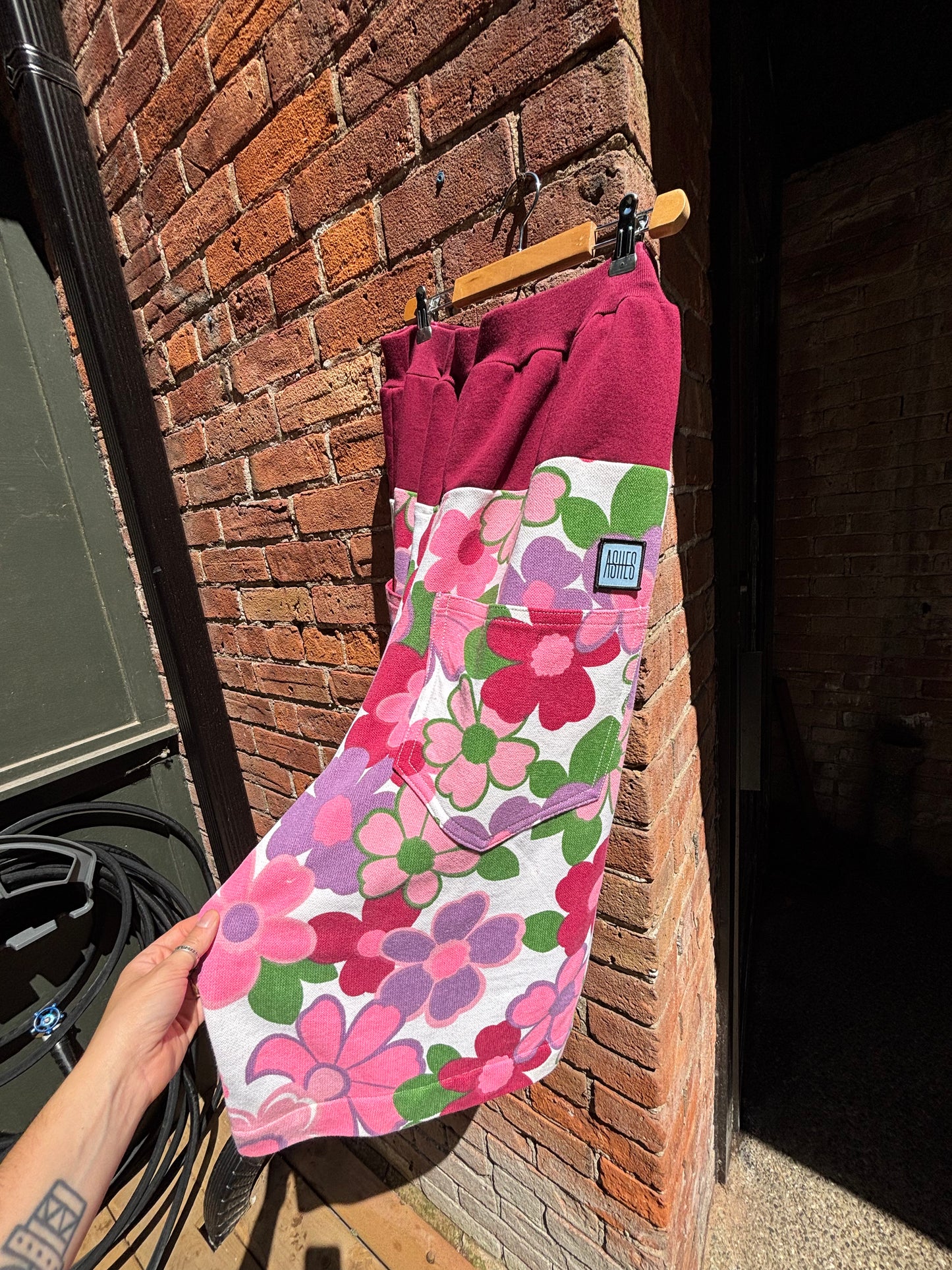 FLOWER POWER PANTS - 32” - 36” elastic WAIST