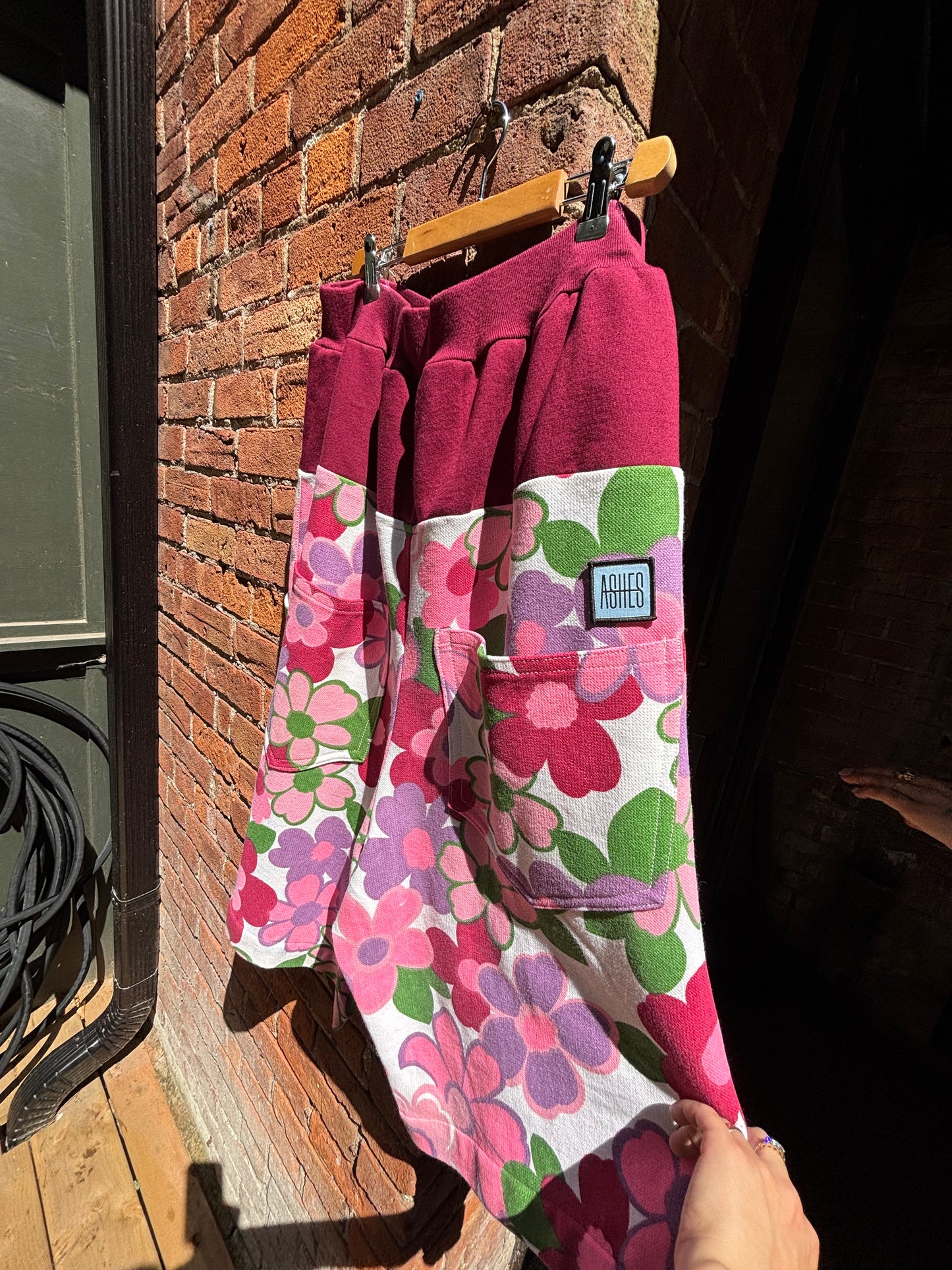 FLOWER POWER PANTS - 32” - 36” elastic WAIST