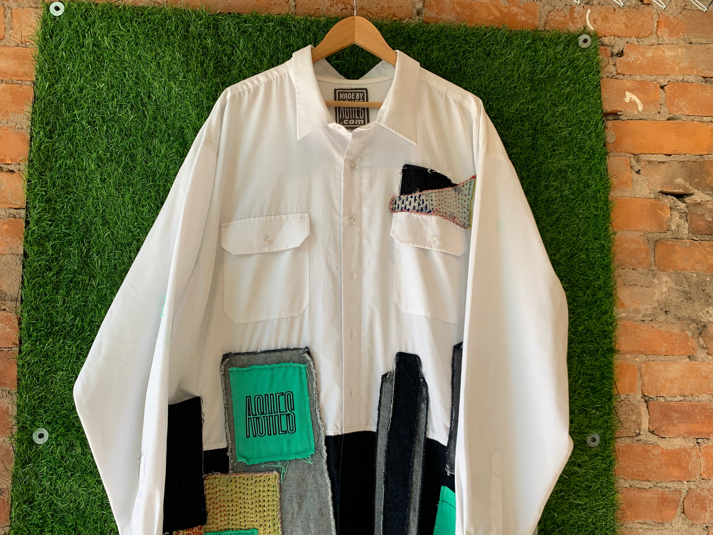CRISP SHIRT MAXI JACKET - FITS UP TO 3XL
