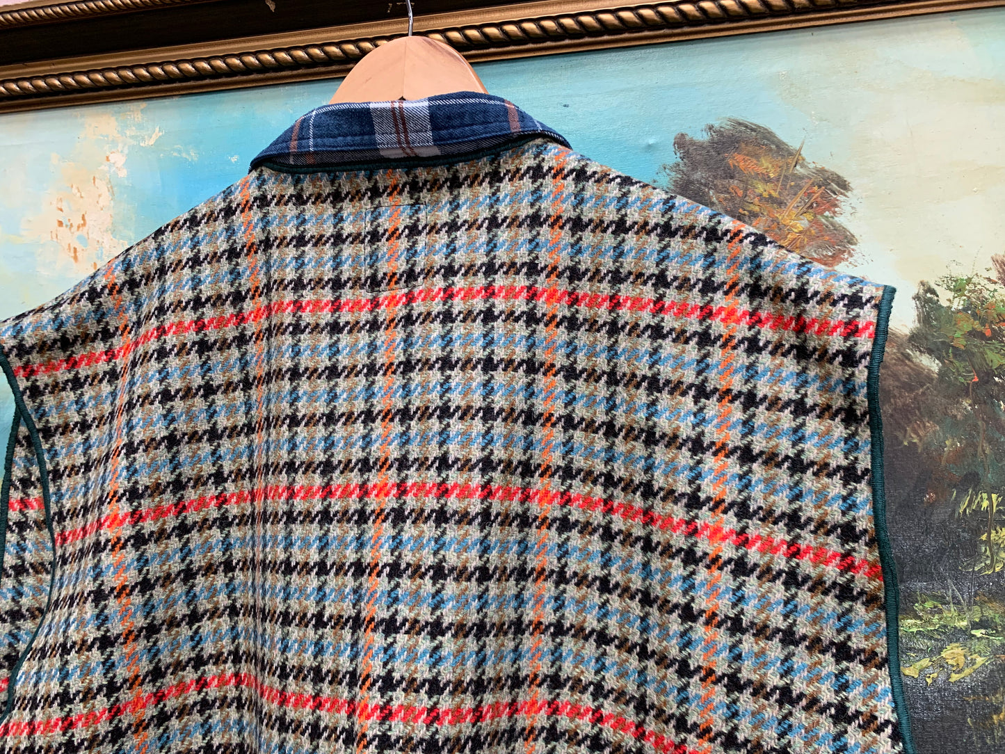 PLAID MASHUP - WOOL VEST