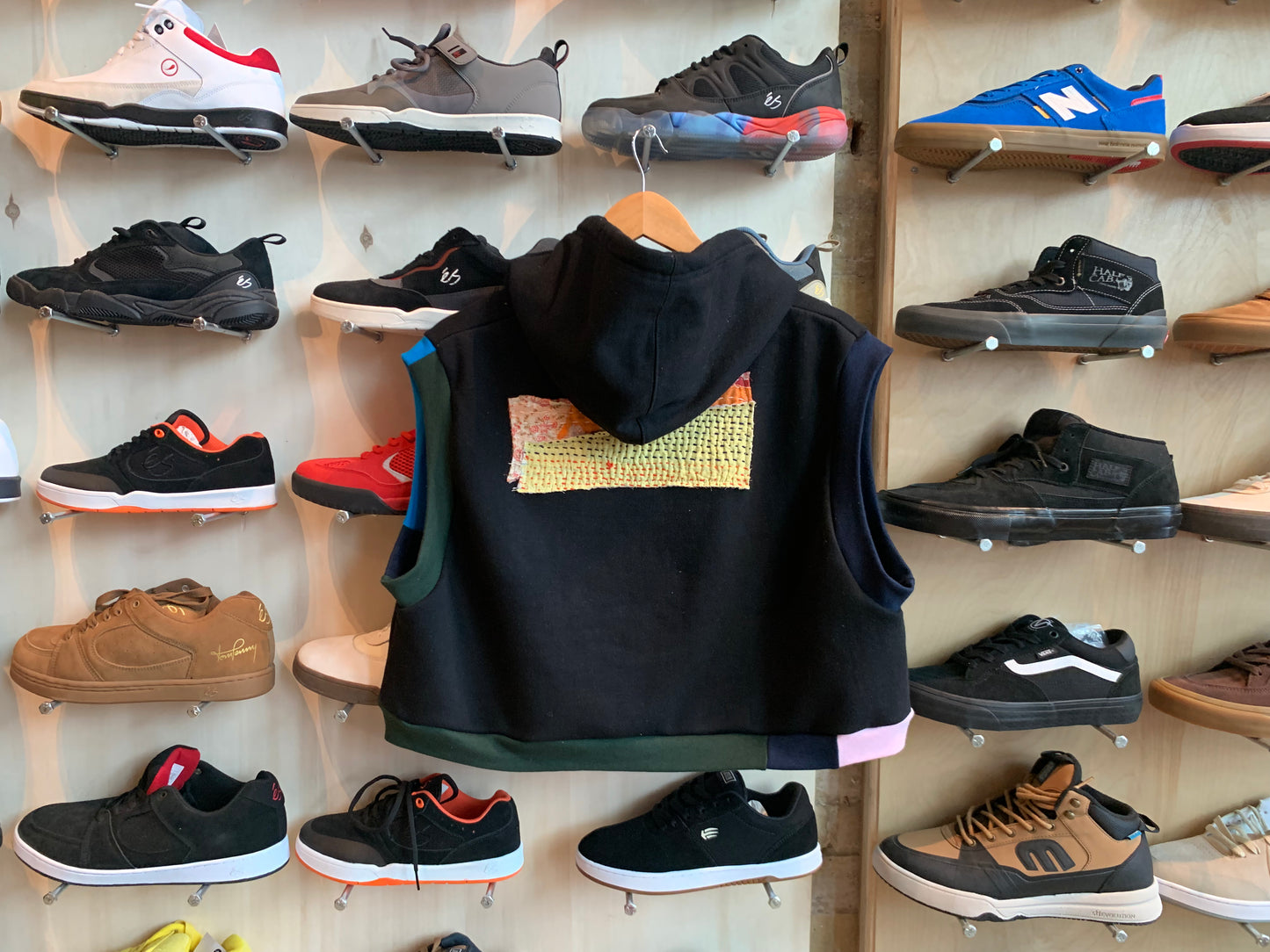 QUILT PATCHWORK VEST - Large