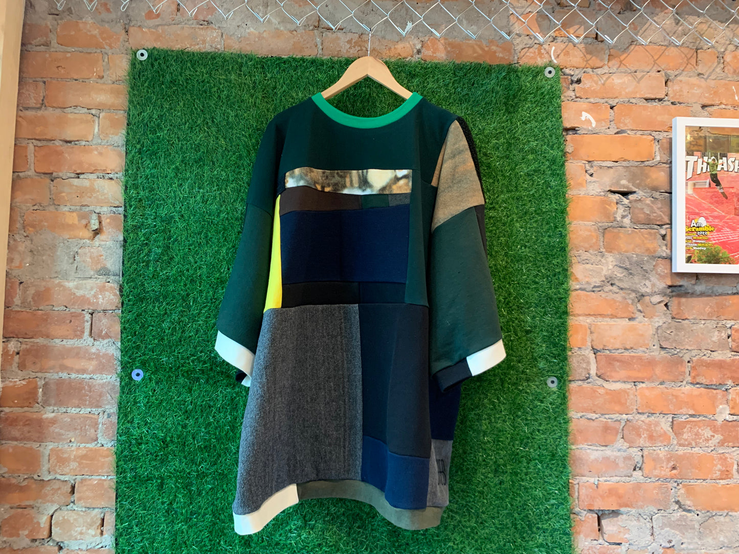 SQUARED AWAY MAXI SHIRT