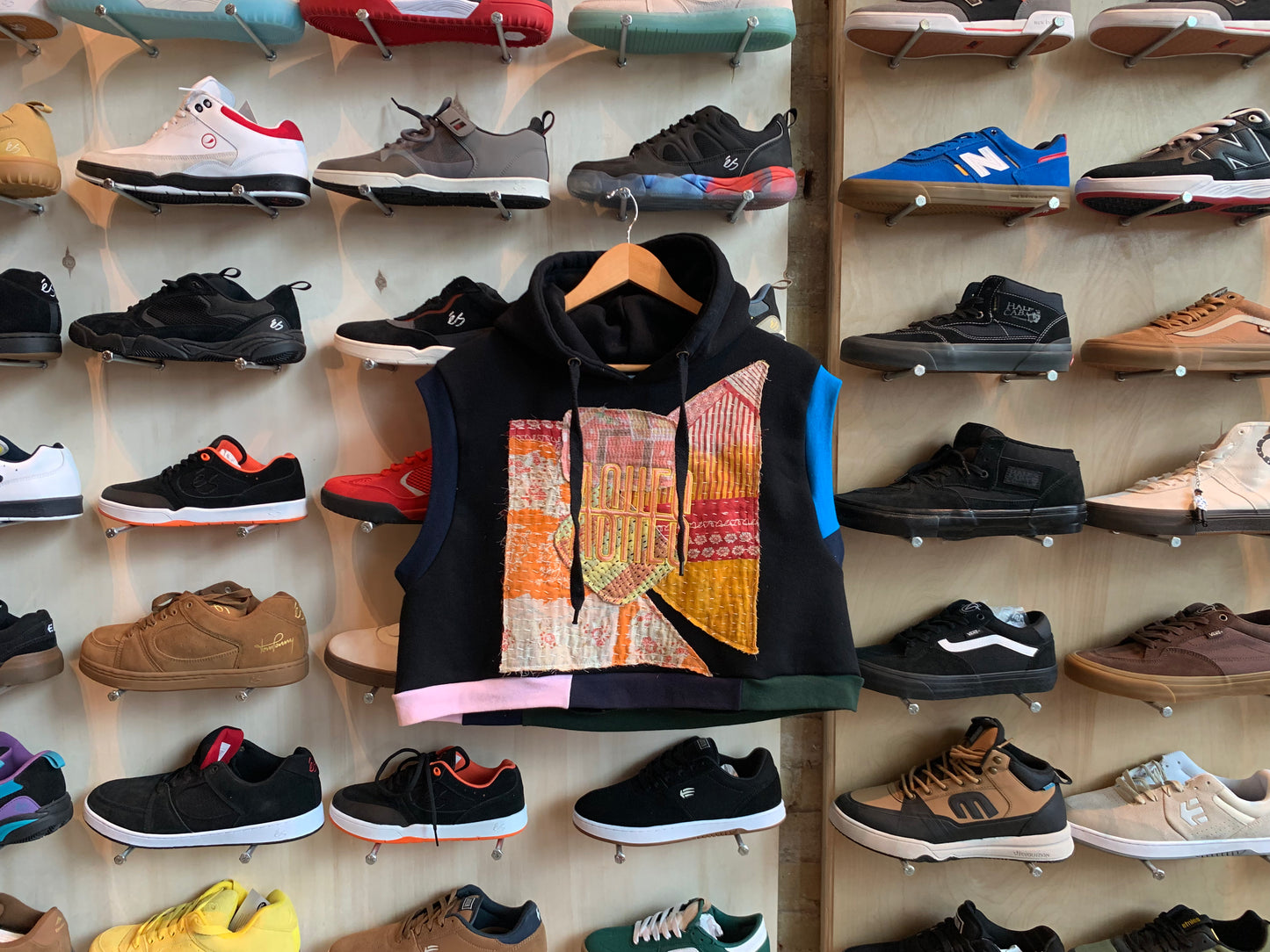 QUILT PATCHWORK VEST - Large