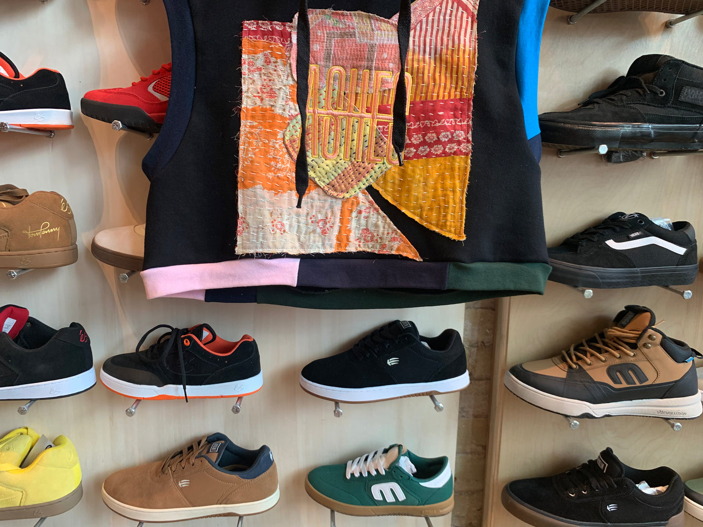 QUILT PATCHWORK VEST - Large