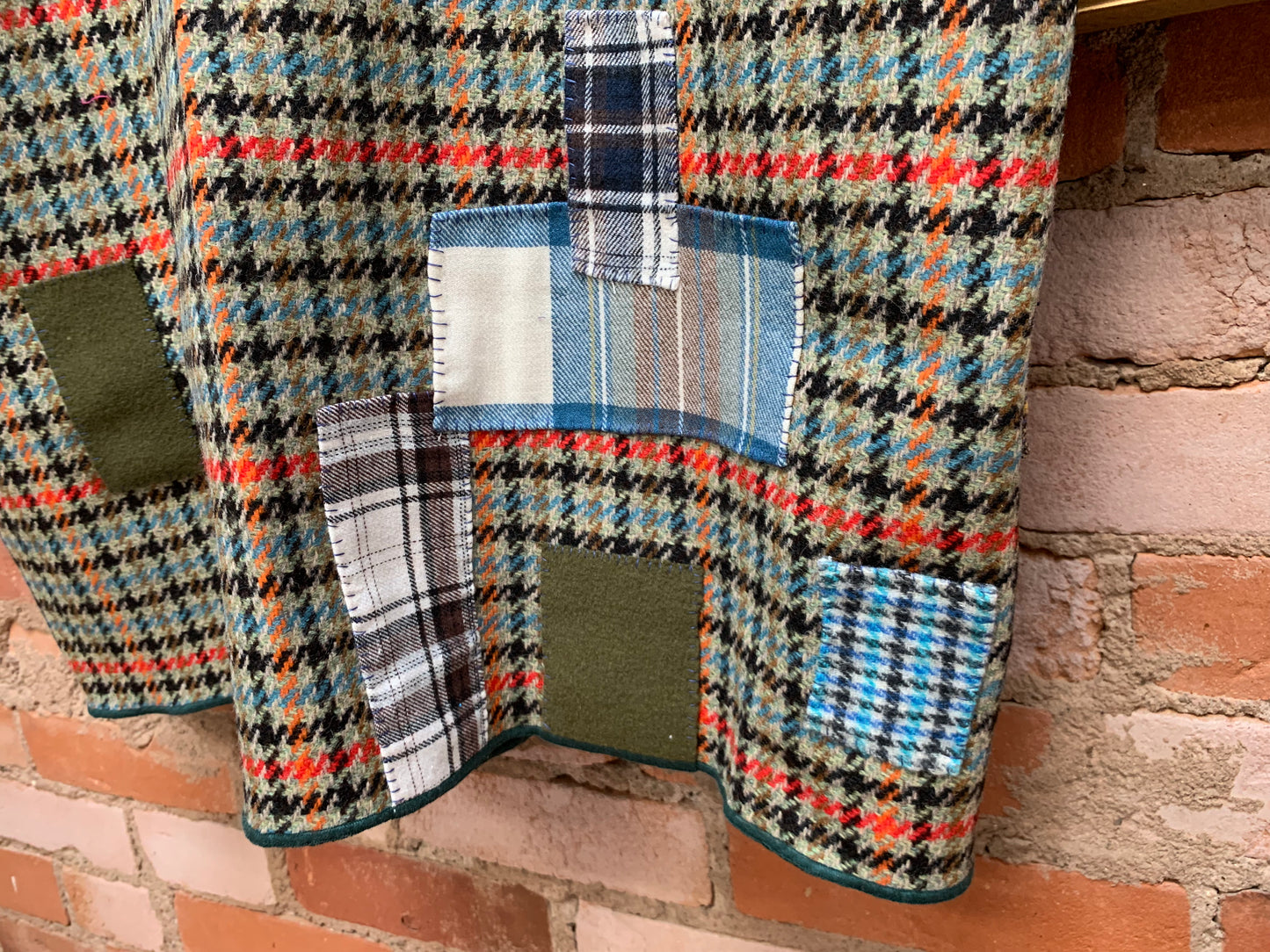 PLAID MASHUP - WOOL VEST