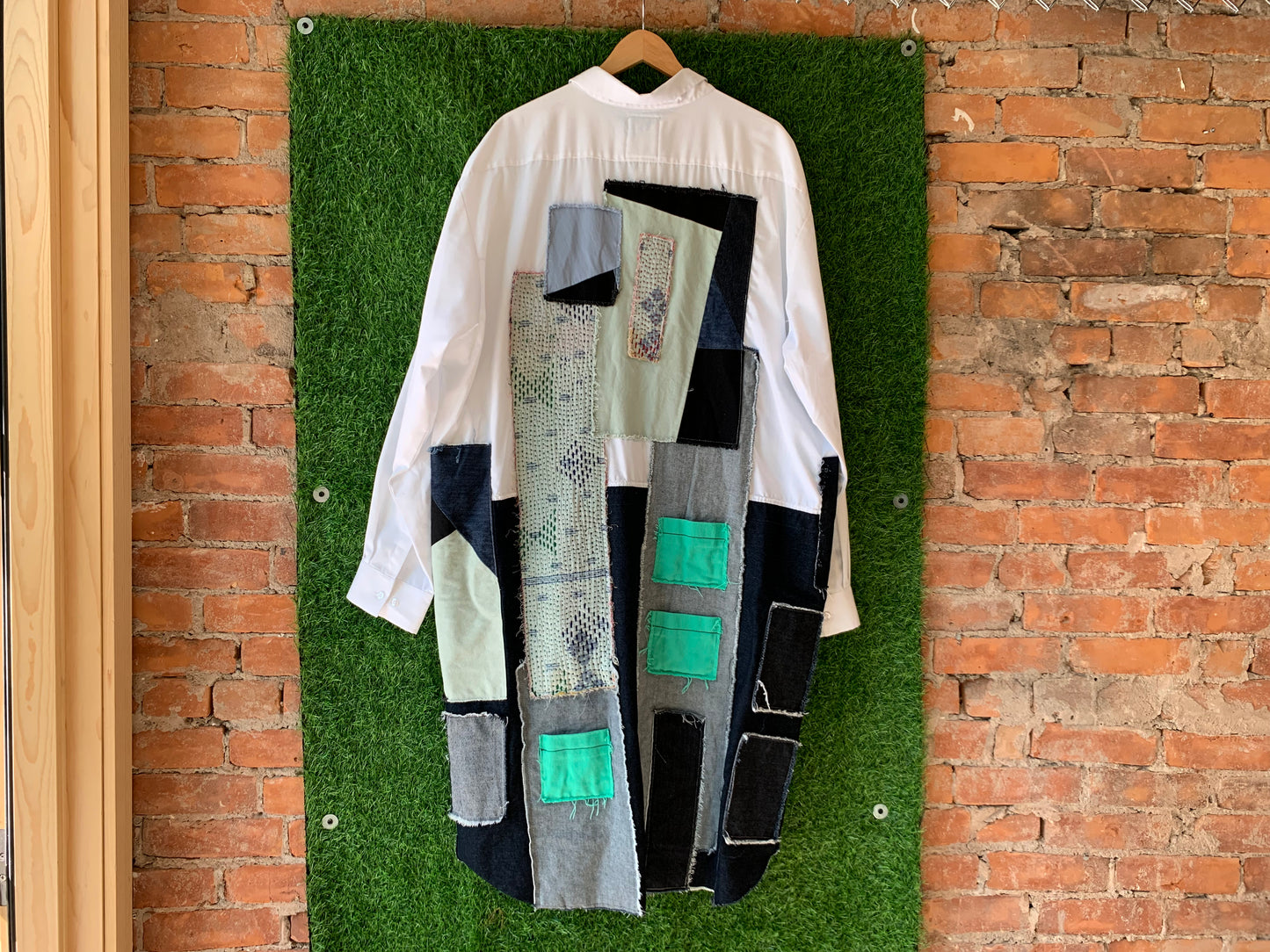 CRISP SHIRT MAXI JACKET - FITS UP TO 3XL