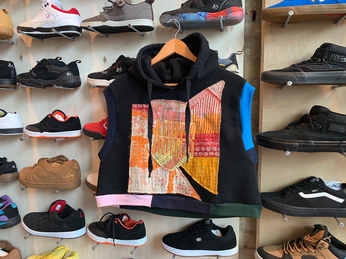 QUILT PATCHWORK VEST - Large