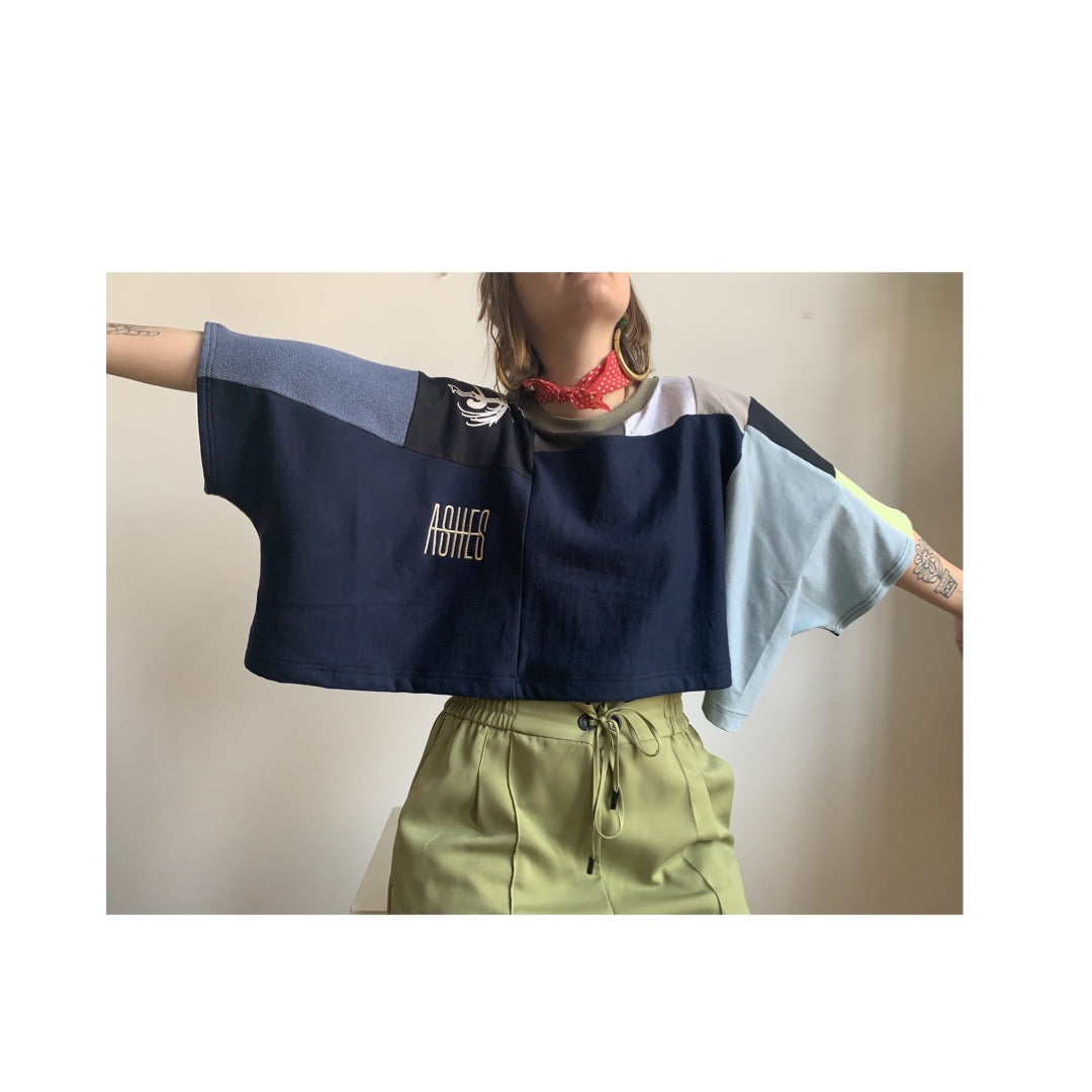 SQUARED AWAY CROP TOP 0821-03