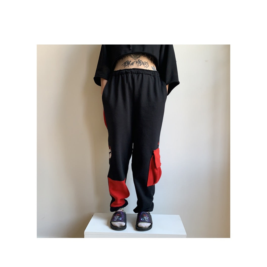 Eight Ball Flame Joggers X The Local Skate Shop