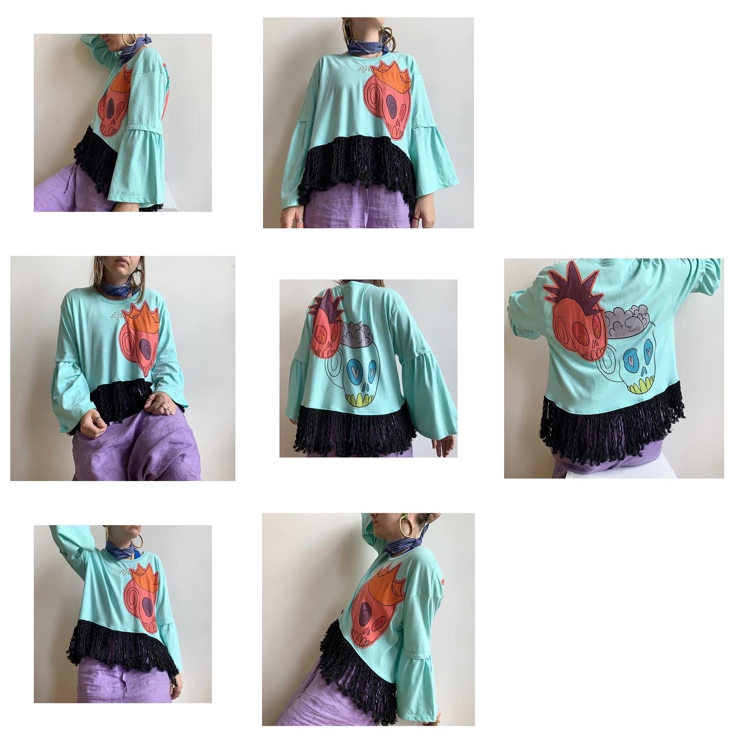 MONSTER FACE - Reworked Top by Ashes