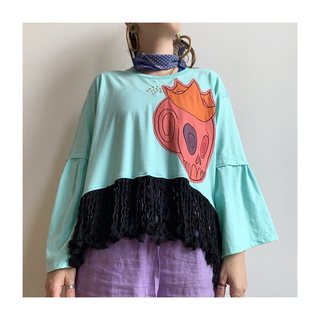 MONSTER FACE - Reworked Top by Ashes