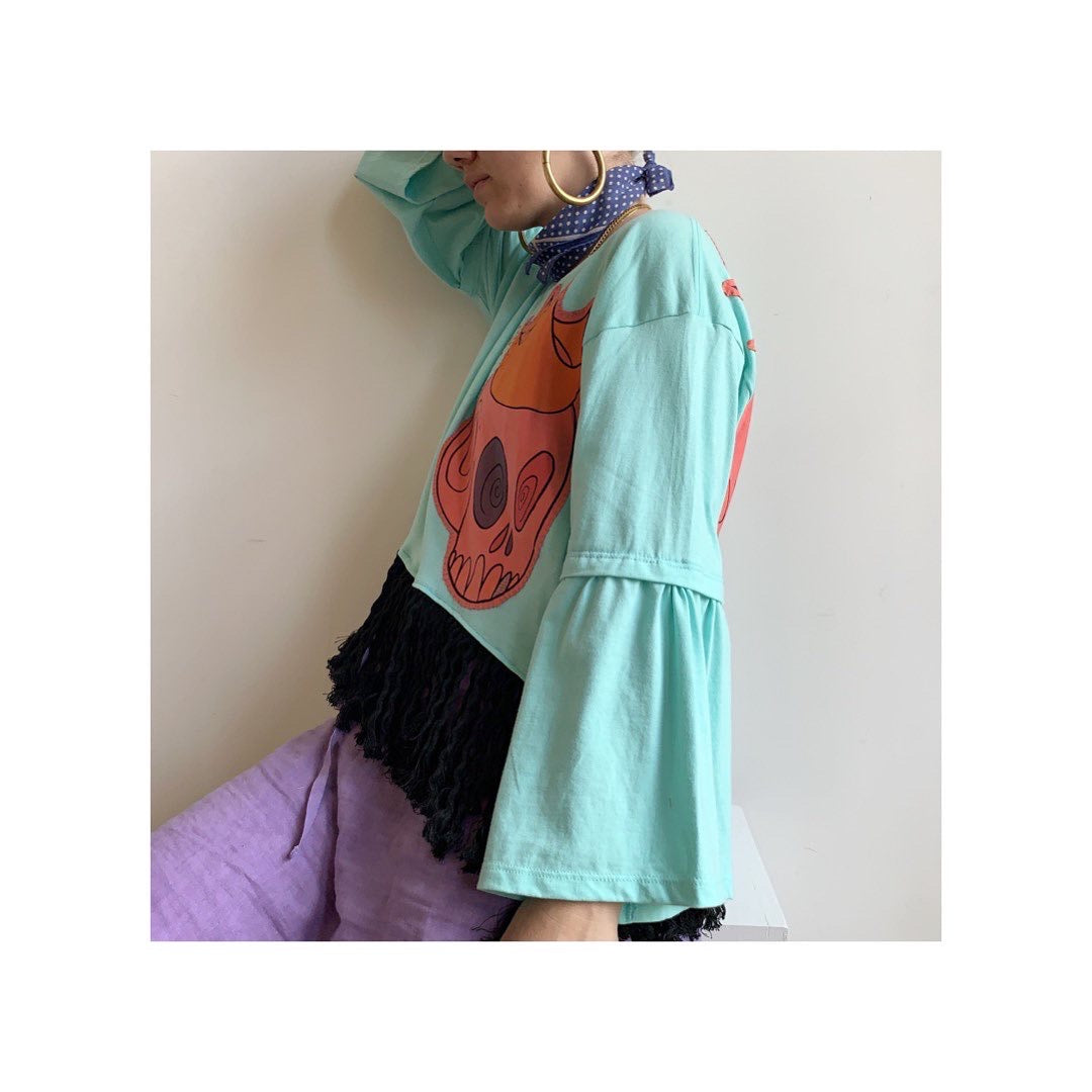 MONSTER FACE - Reworked Top by Ashes