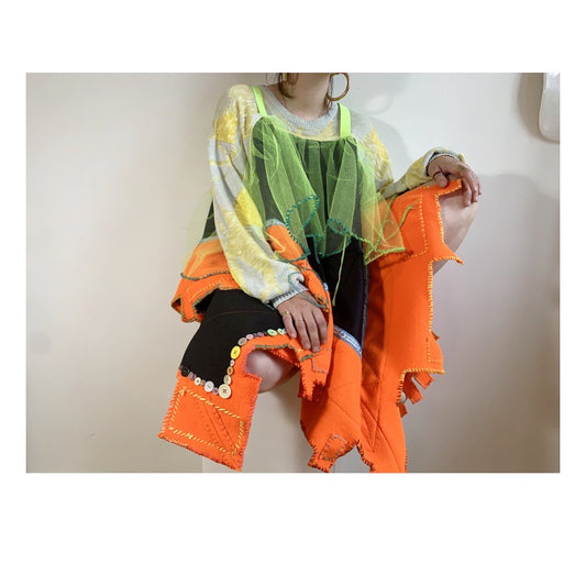 Acid Drop Babydoll Dress { /ˈasəd/ } - 1/1 - UP TO L