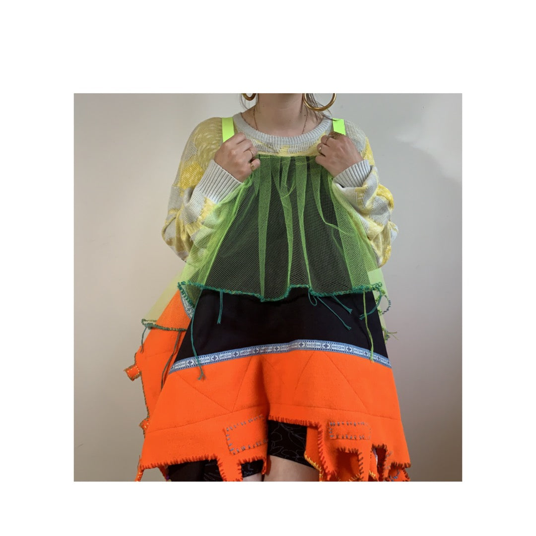 Acid Drop Babydoll Dress { /ˈasəd/ } - 1/1 - UP TO L