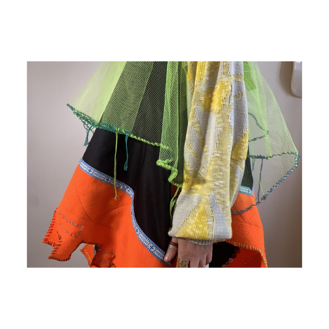 Acid Drop Babydoll Dress { /ˈasəd/ } - 1/1 - UP TO L