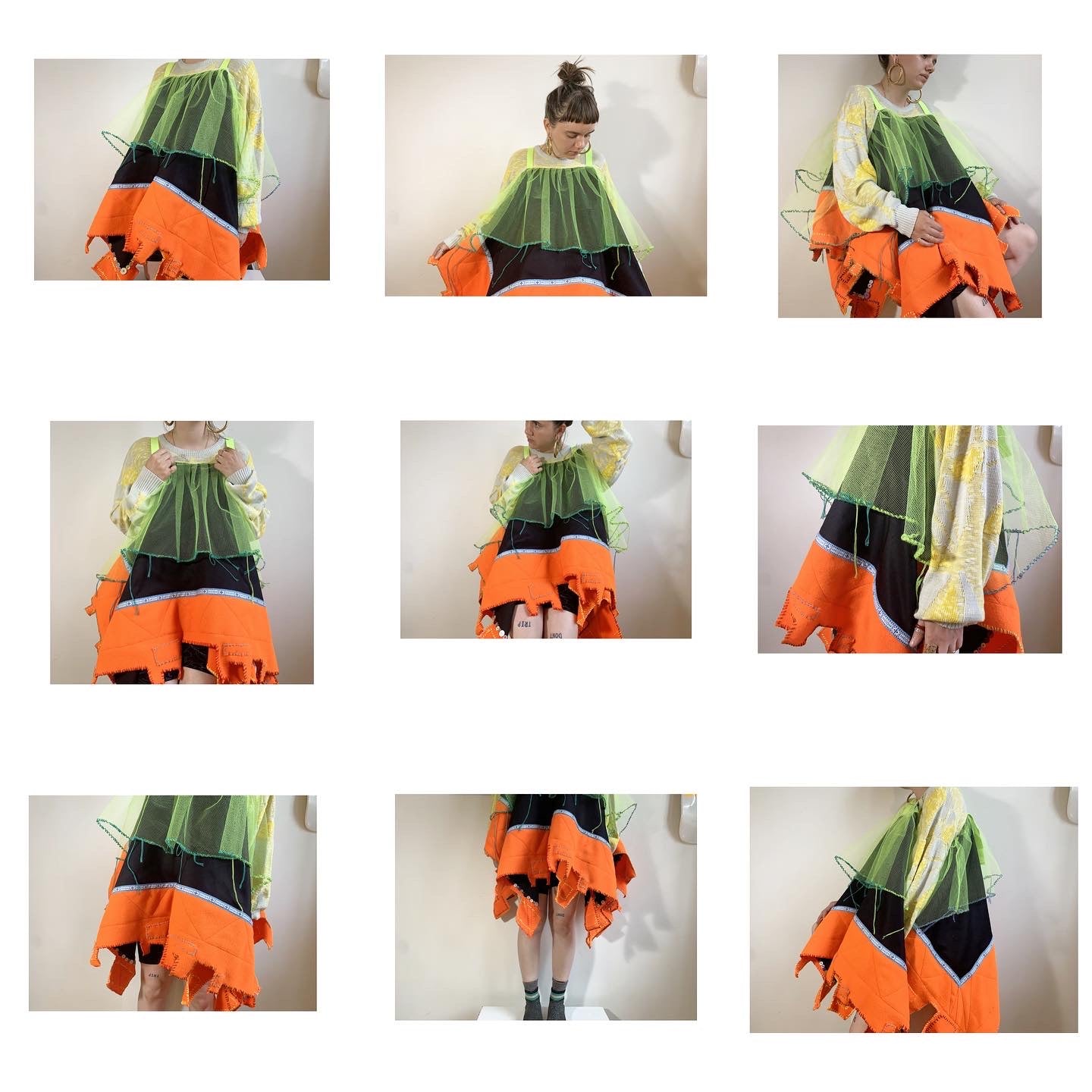 Acid Drop Babydoll Dress { /ˈasəd/ } - 1/1 - UP TO L