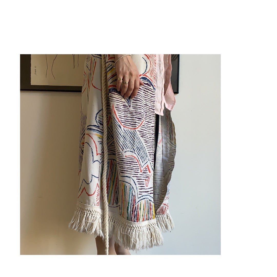 Vintage PATCHED vest