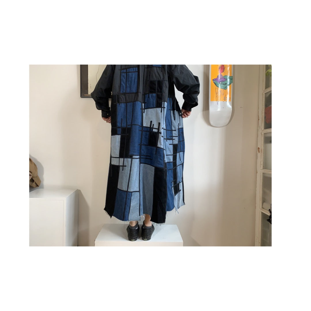 PIECES TO YOU DENIM TRENCH COAT - LIGHT JACKET - 1/1 - UP TO L