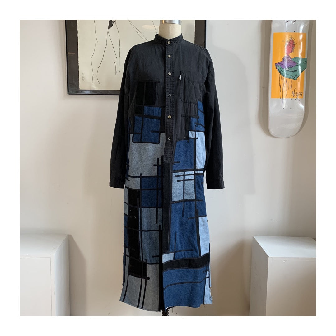 PIECES TO YOU DENIM TRENCH COAT - LIGHT JACKET - 1/1 - UP TO L