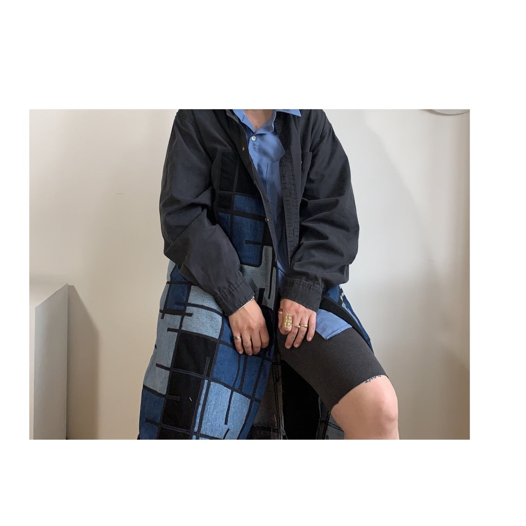 PIECES TO YOU DENIM TRENCH COAT - LIGHT JACKET - 1/1 - UP TO L