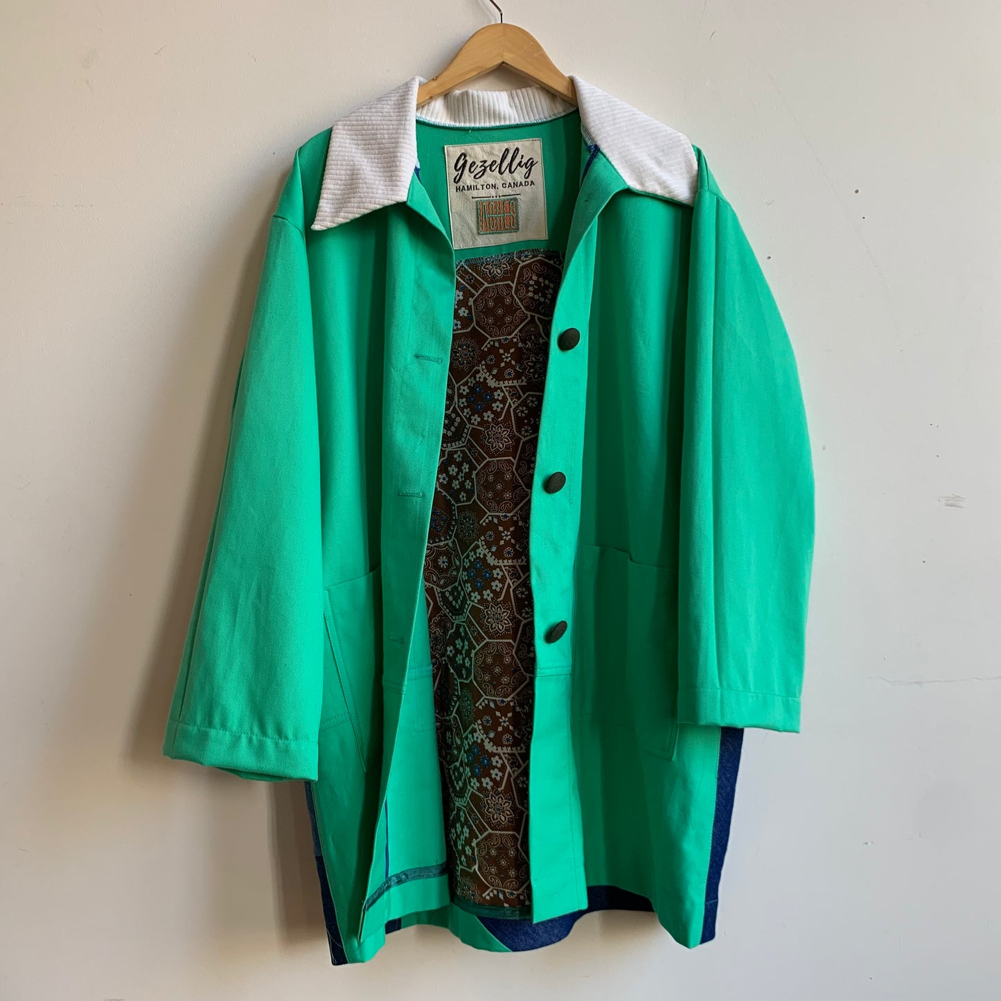 GEZELLIG X ASHES QUILTED UTILITY IACKET