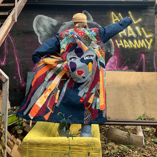 DIVINE FEMININE DENIM JACKET - ONE OF A KIND