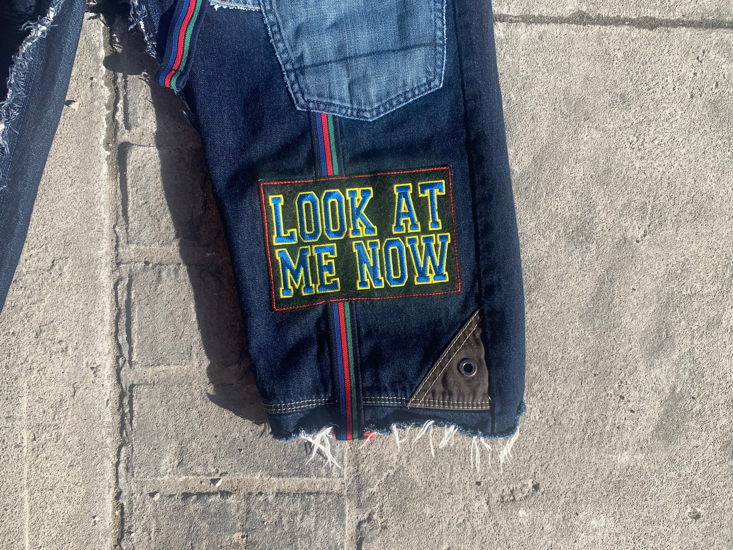 LOOK AT ME NOW DENIM PANTS - 38” WAIST