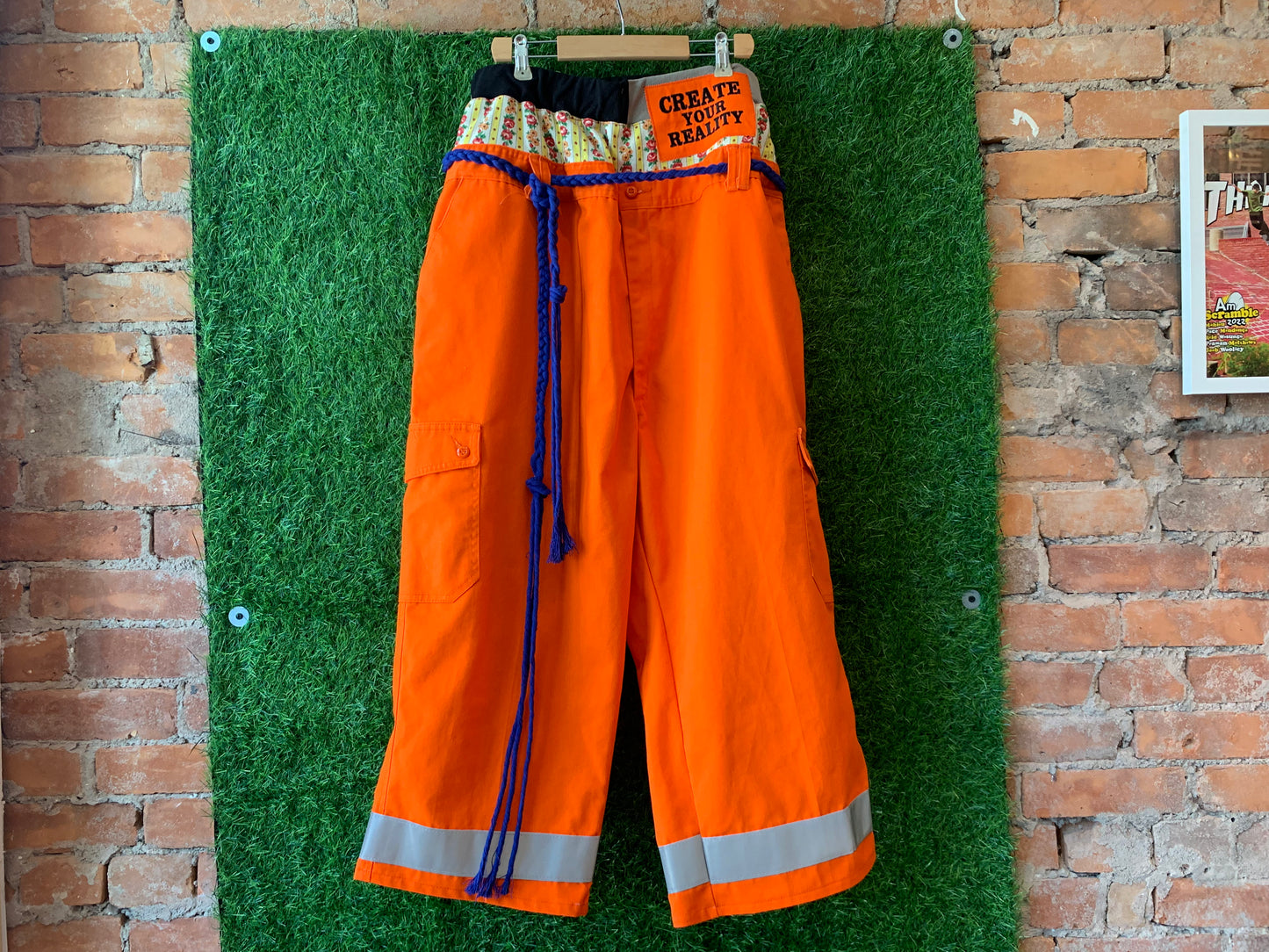 CREATE YOUR REALITY PANTS - 32-36” elastic WAIST