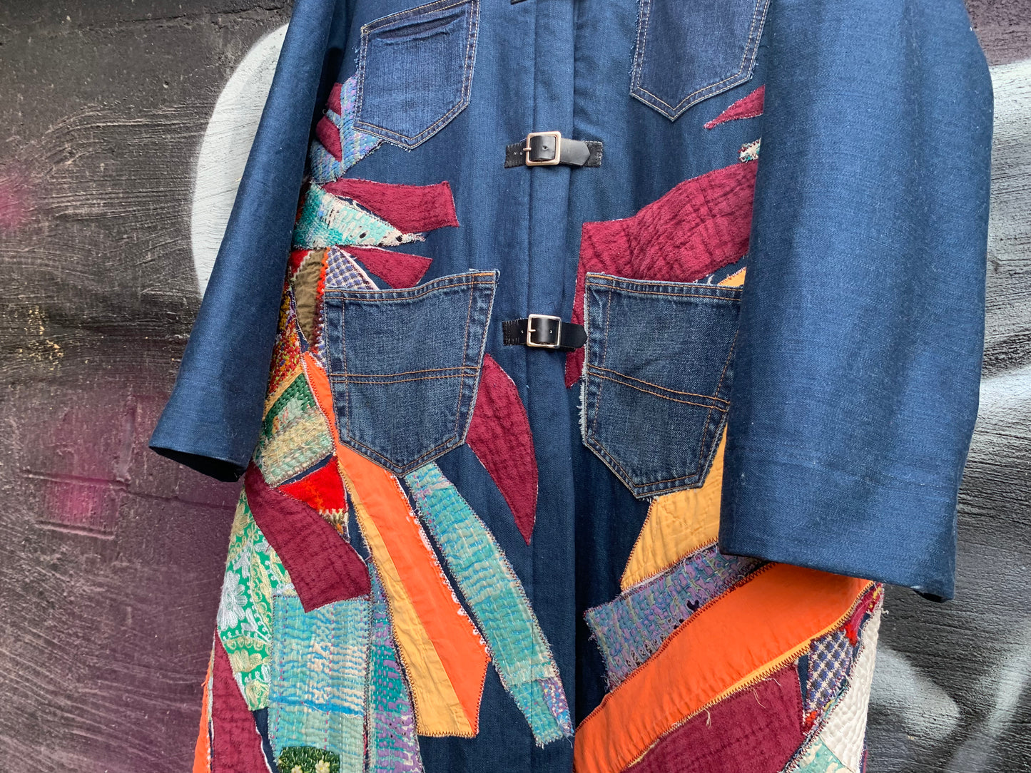 DIVINE FEMININE DENIM JACKET - ONE OF A KIND
