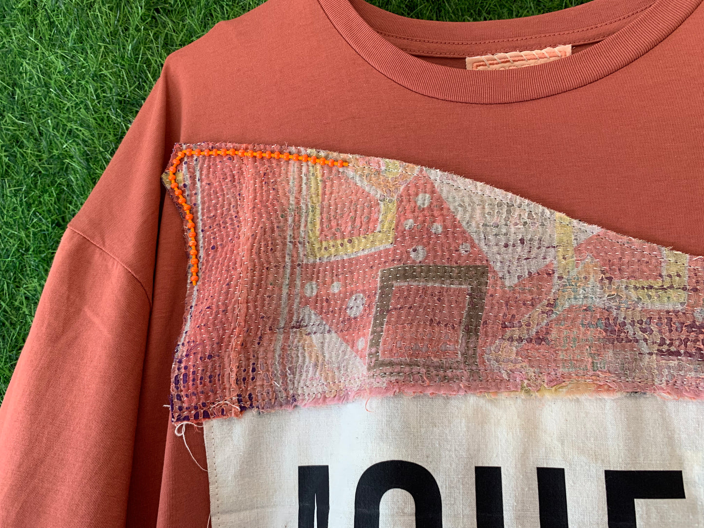 PEACH T SHIRT - FITS UP TO 2XL