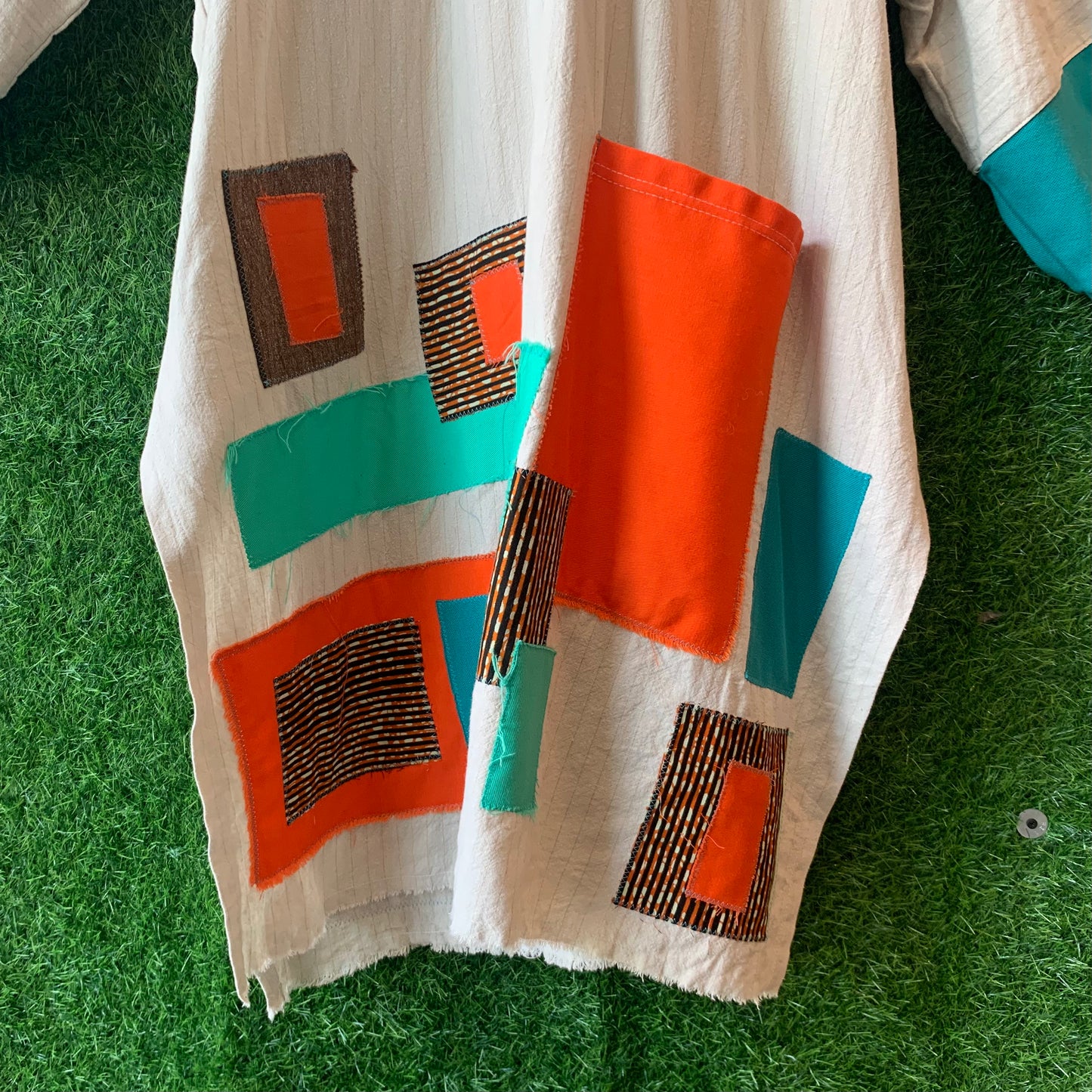 ALLIGATOR COTTON DRESS - FREE SIZE