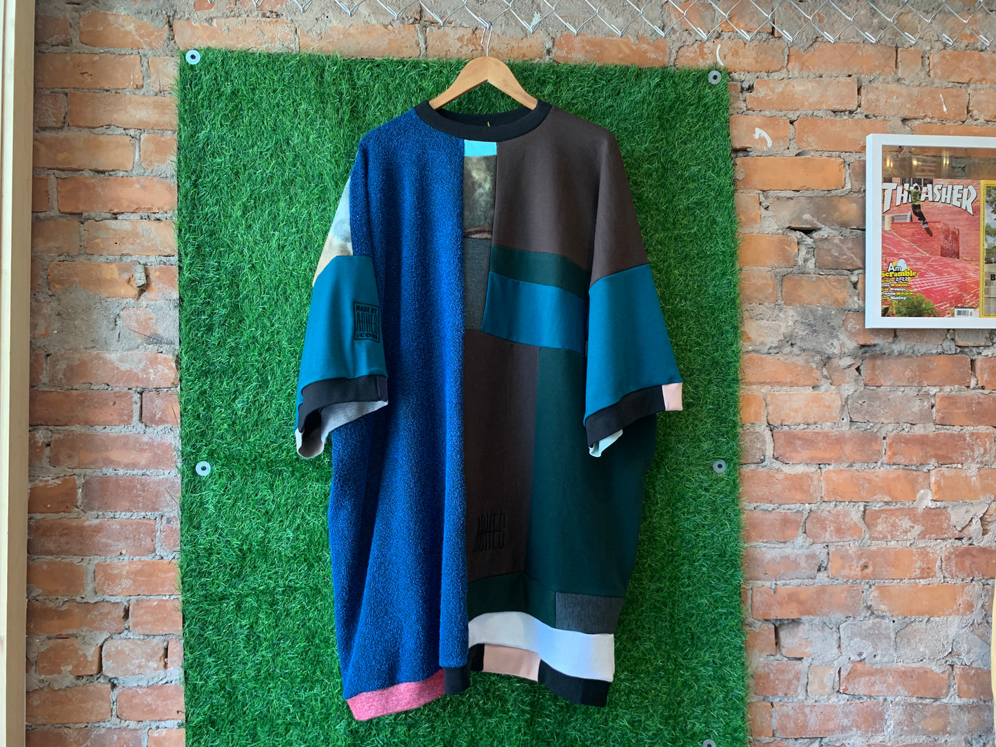 SQUARED AWAY MAXI SHIRT