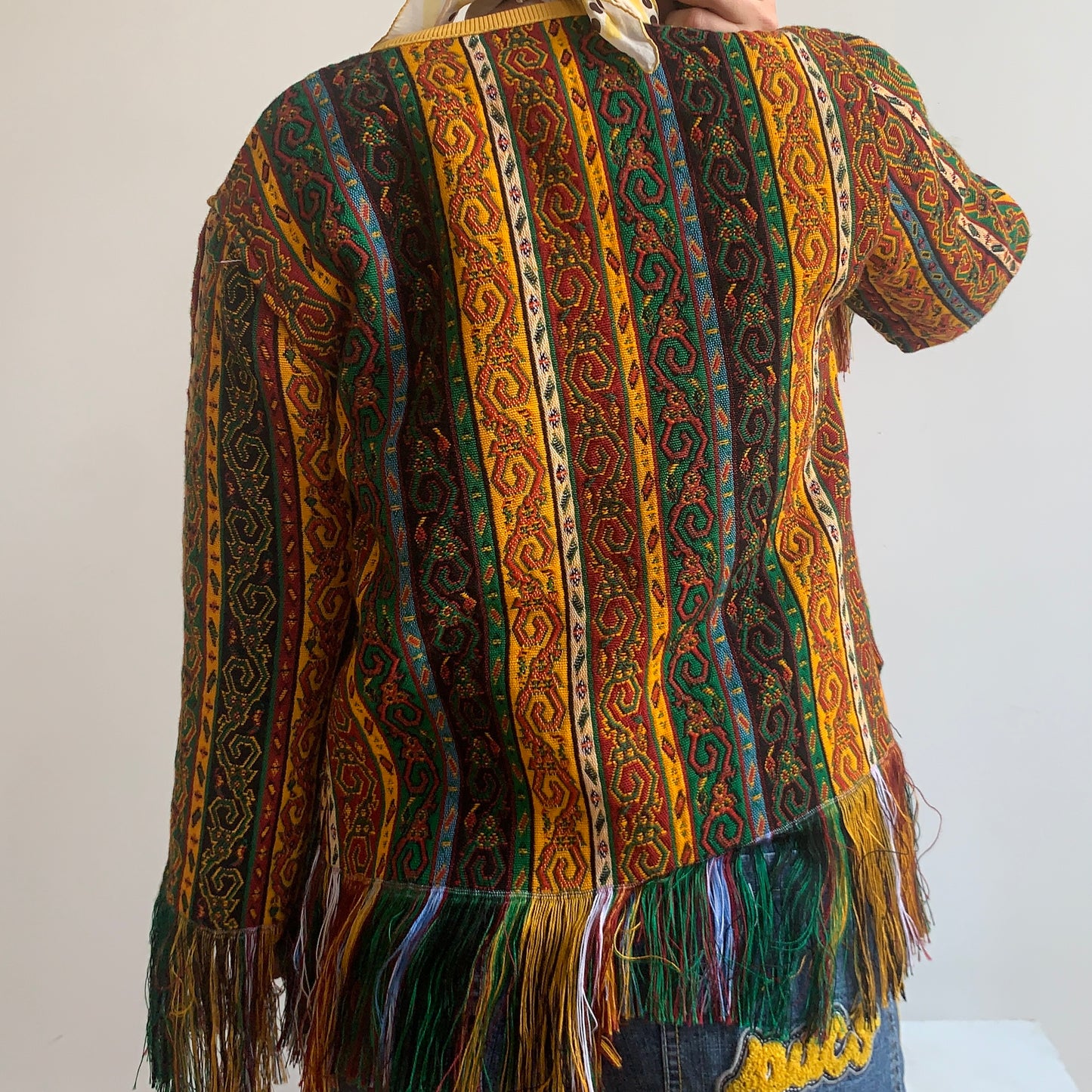ASHES FRINGE JACKET-1/1- FITS S
