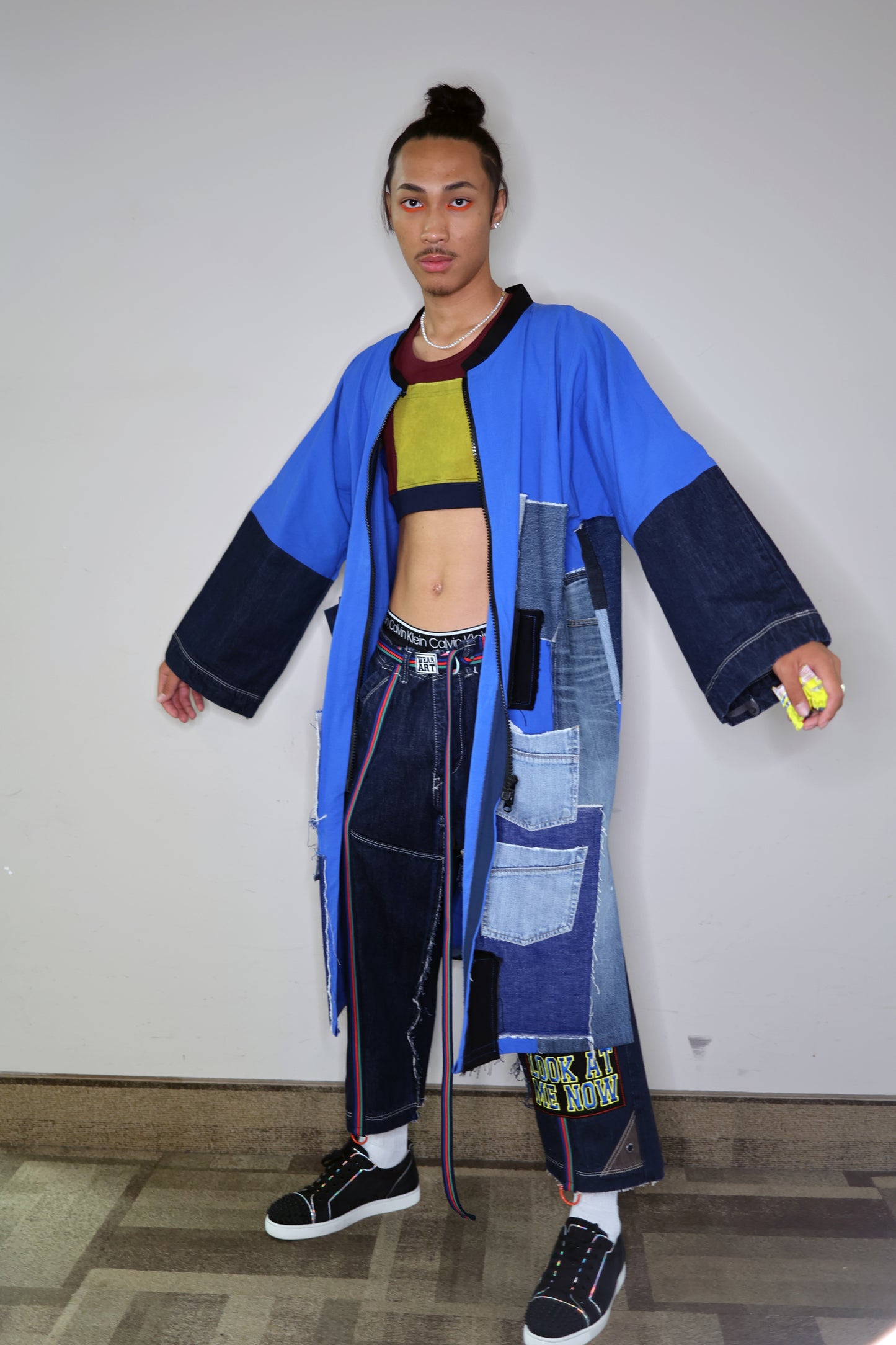 BLUE DREAMS COTTON DENIM JACKET