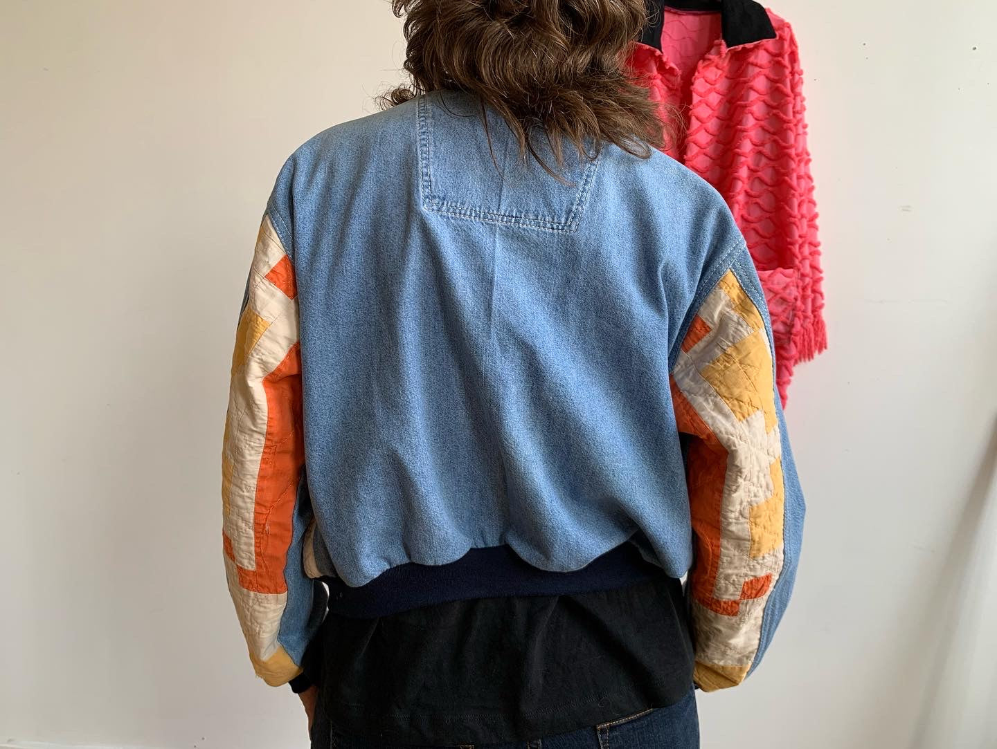 BOMBER JACKET - CITRUS / DENIM