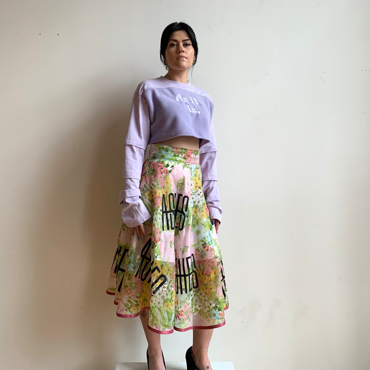 AS IT IS / SLEEVES ON SLEEVES TOP - 1/1 - SZ S/M